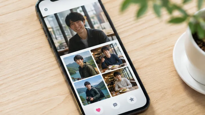 2枚目写真の悩みを解決するマッチングフォト